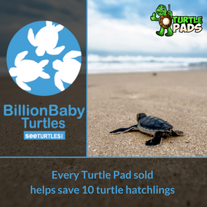 Turtle Pad backpack drum pad percussion save a turtle Galapagos Pad double sided drum pad gum rubber recycled rubber synthetic MDF wood base custom laminate Leatherback every pad sold helps save 10 baby turtles. 